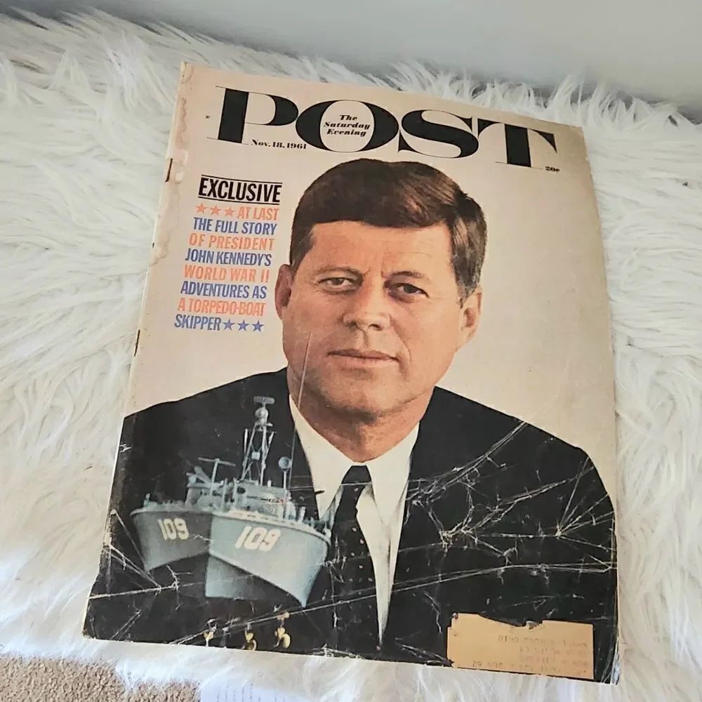 John F. Kennedy Saturday Evening Post, Nov. 18, 1961